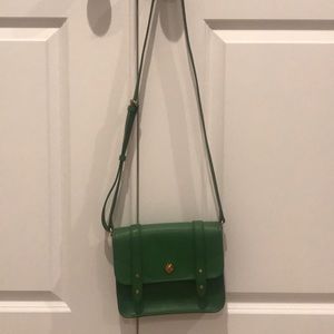 COPY - COPY - Anne Klein green crossbody purse.